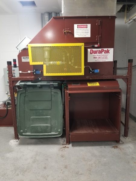 DuraSorter DS 130-T Recycling Sorter Installed in a Building