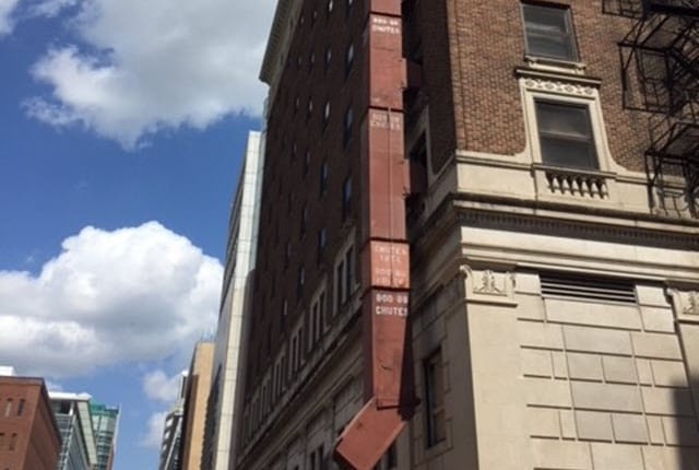 external chute in des moines from chutes international