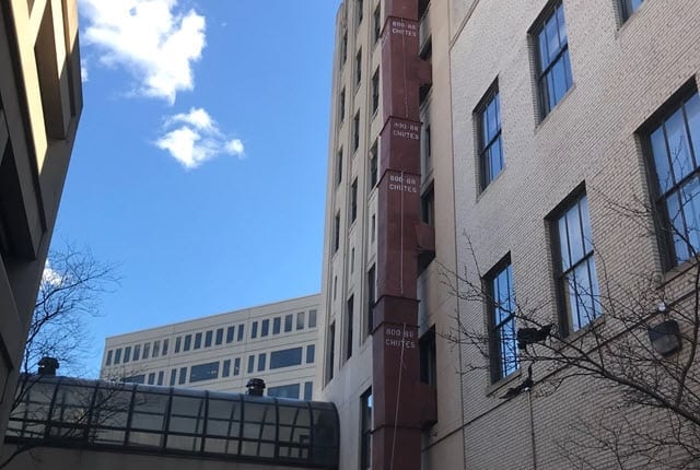 external chute in detroit from chutes international