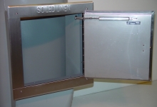 linen chute door - chutes international